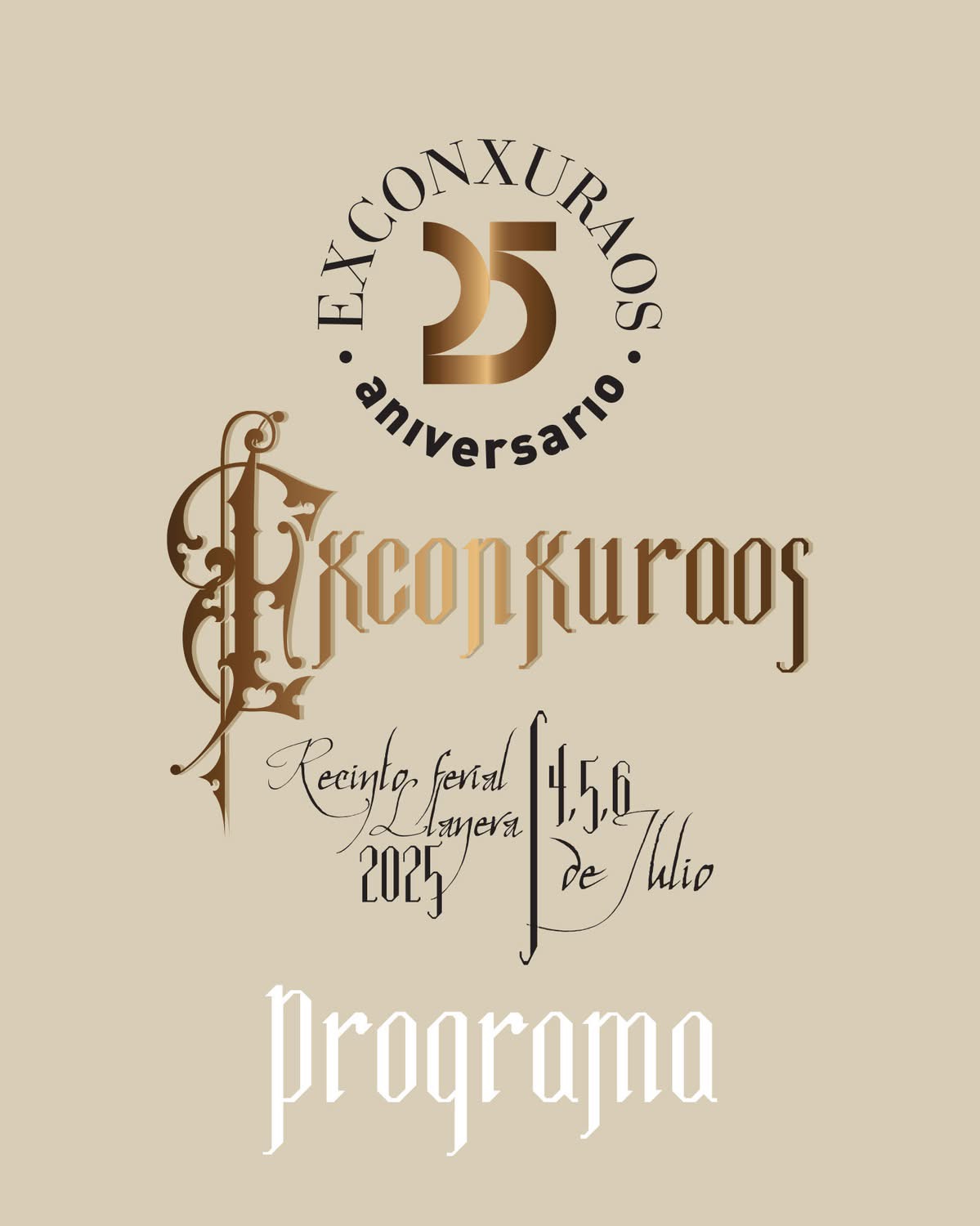 Programación Exconxuraos 2025