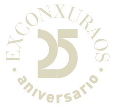 Logotipo 25 años Exconxuraos
